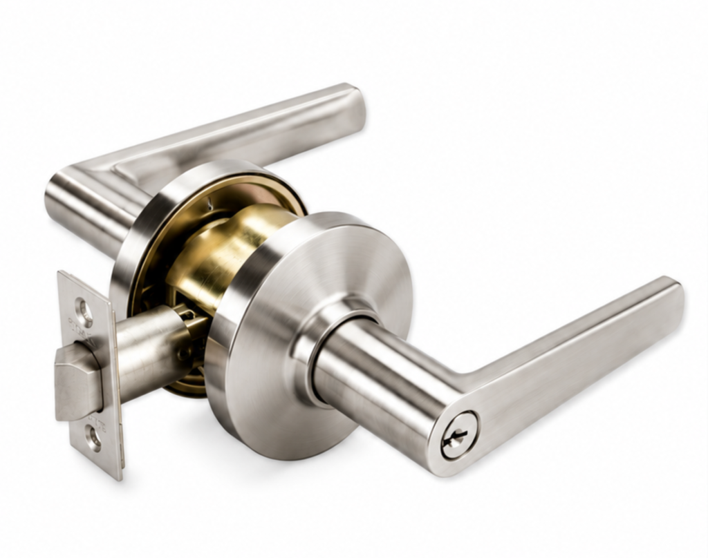 Commercial Door Lock Types: Choosing the Right Lock for Every Door 2 commercial cylindrical lever lock