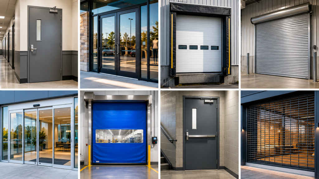 common problems by commercial door type