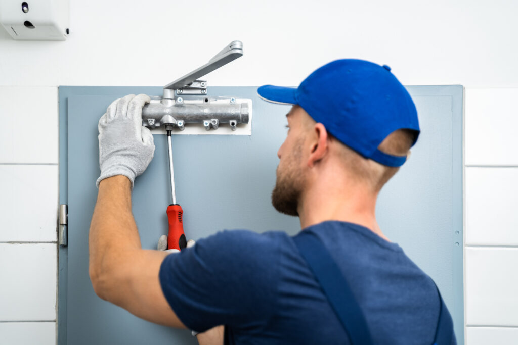 9 Signs Your Commercial Door Closer Needs Repair 2 routine door closer maintenance