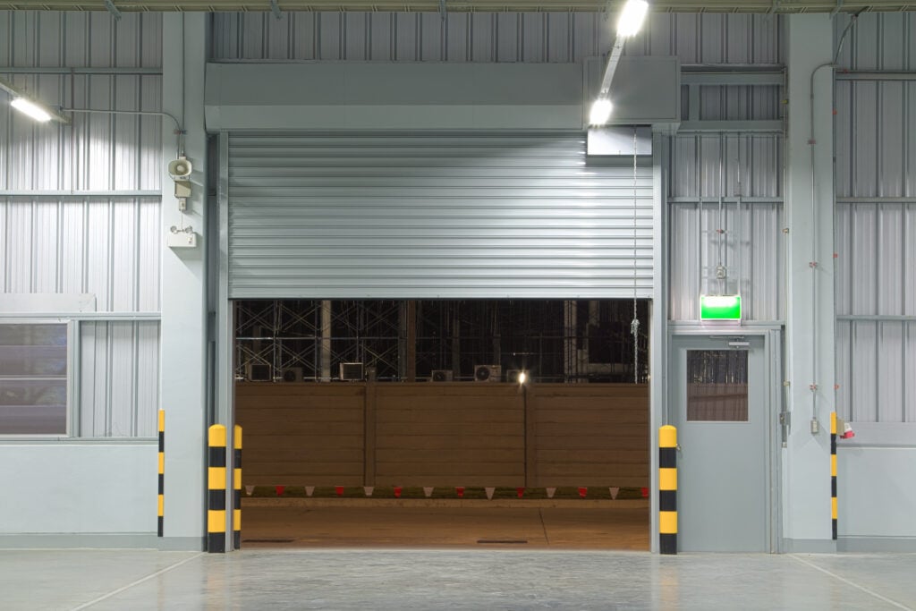 rolling steel garage doors