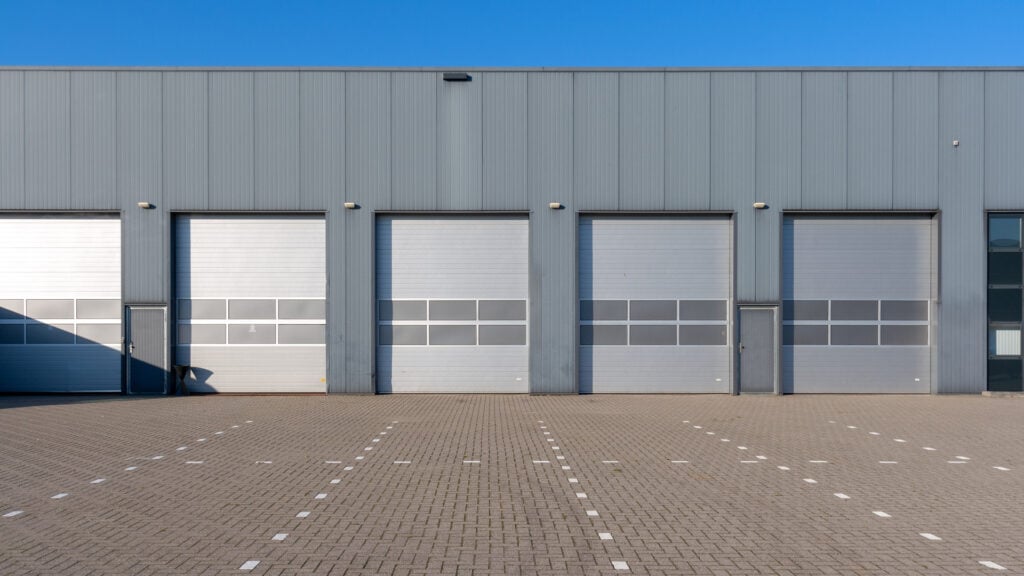 types of commercial garage doors