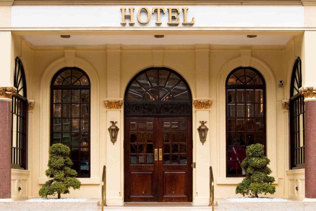hospitality hotel commercial doors