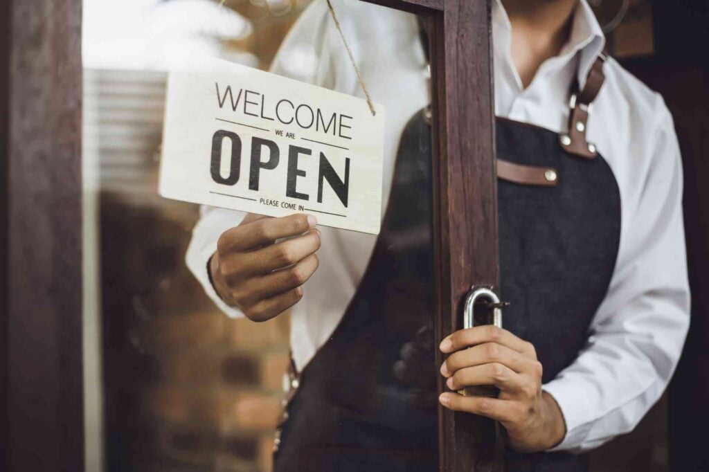 restaurant food service commercial doors