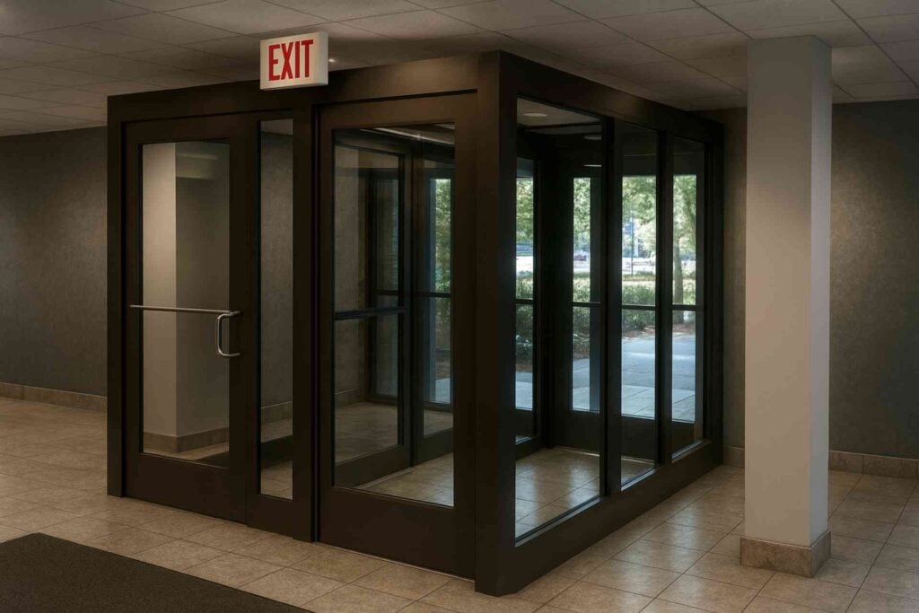 types of mantrap doors