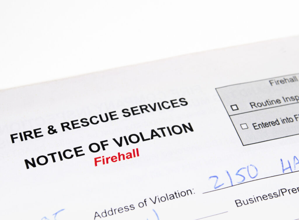 failed fire door inspection oklahoma city